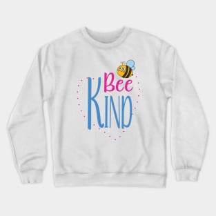 Be Kind Kid's Cute Bee Crewneck Sweatshirt